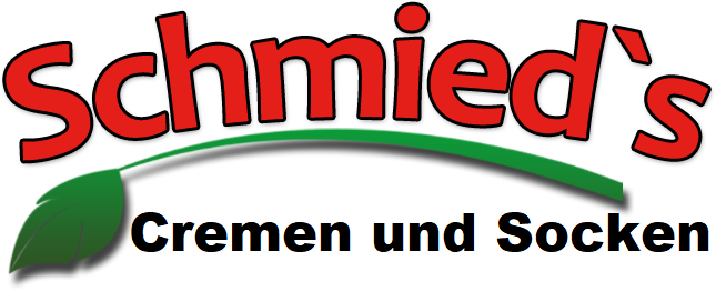 Schmieds Cremen und Socken-Logo